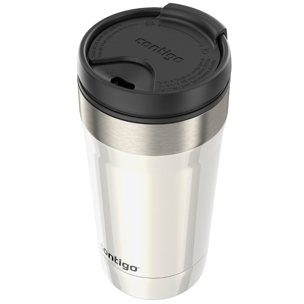 Contigo Uptown 16oz Stainless Steel Tumbler with Dual Sip Lid - Insulated Travel Mug for Hot & Cold Drinks - Perfect for Office, Gym, Hiking and Commuting