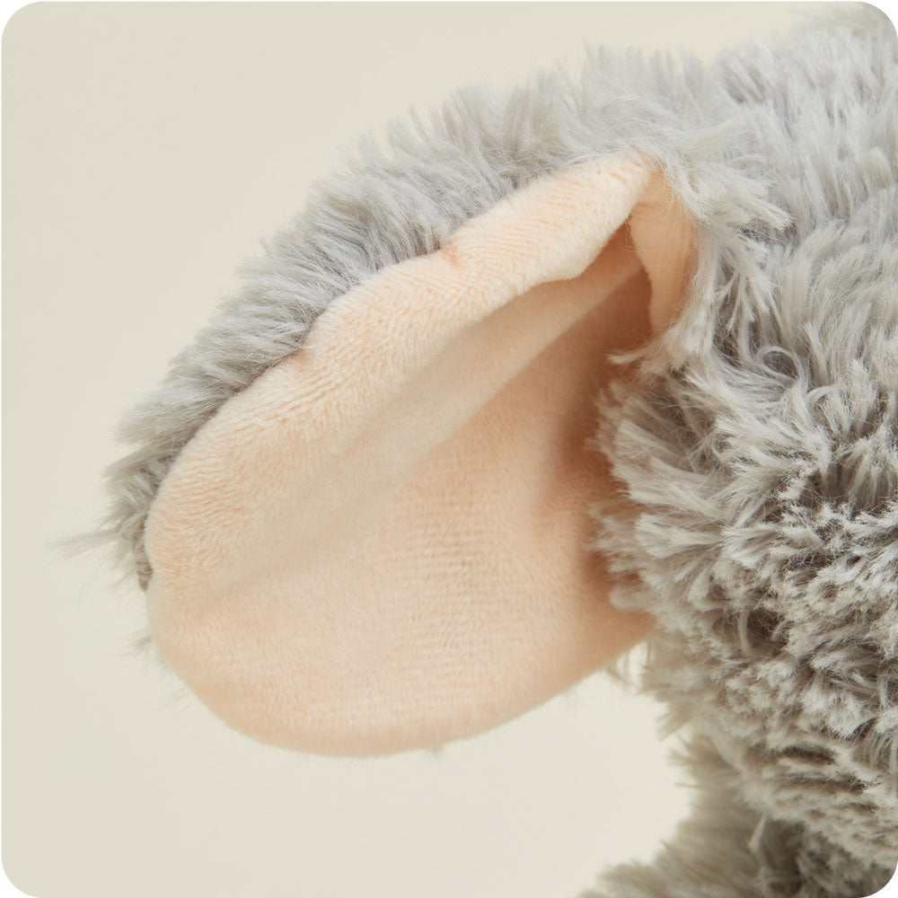 Gray Elephant Warmies Stuffed Animal - Soft Plush Heating Pad for Kids & Adults - Perfect for Relaxation, Stress Relief & Sleep Aid - Microwaveable & Aromatherapy Comfort Toy for Home, Office & Travel