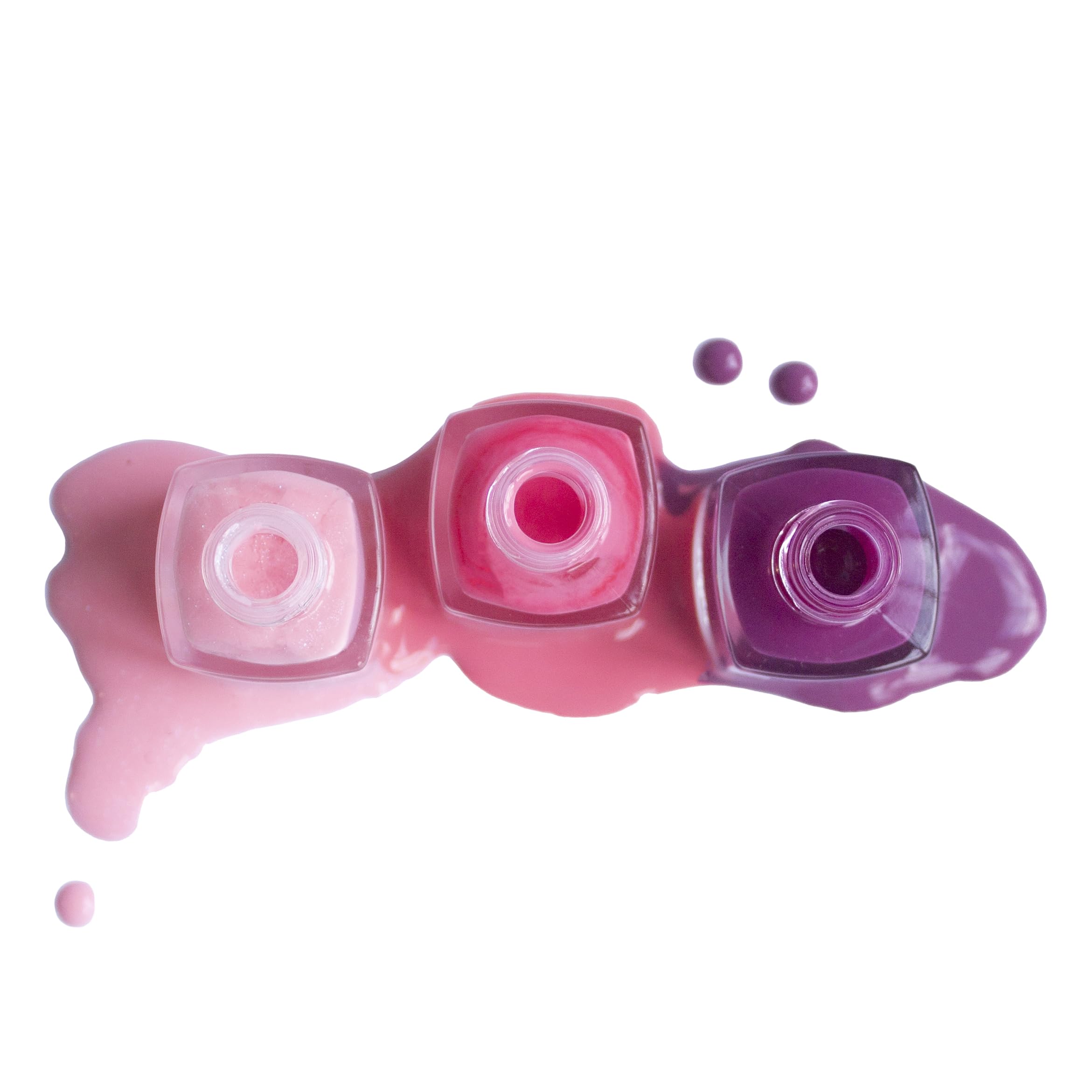 MISS NELLA Sweet Little Pack - Non-Toxic Water-Based Peel Off Nail Polish Set for Kids (3 Colors: Cheeky Bunny, Pink A Boo, Little Poppet) - Safe, Easy to Apply & Remove - Perfect for Birthday Parties, Playdates & DIY Nail Art Fun