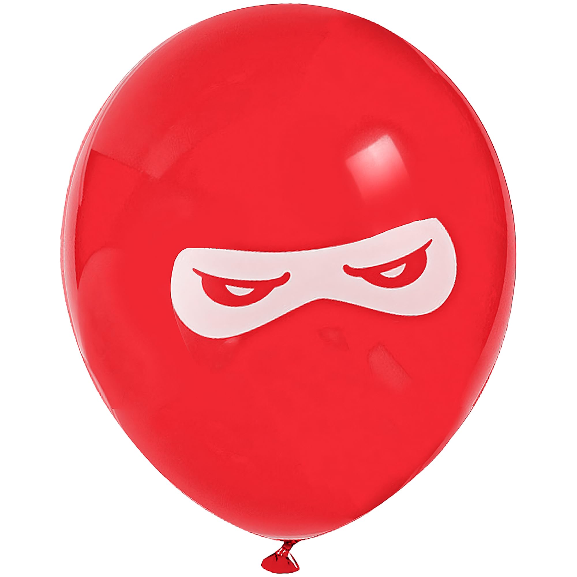 Fun Express BB13628879 Ninja Warriors 11-Inch Latex Balloons - 25 Pack for Birthday Parties, Themed Events & Decorations