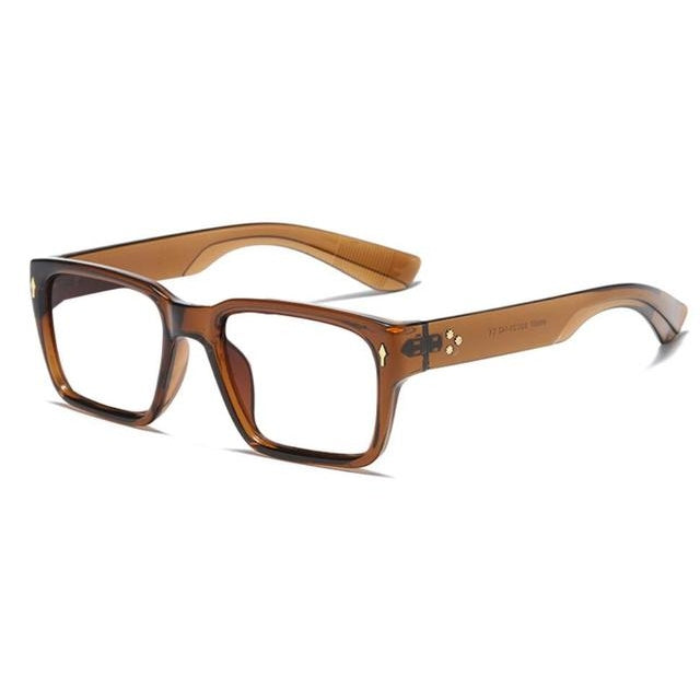 Richard Brand Square Glasses Frame - Stylish & Durable Eyewear for Men & Women | Perfect for Reading, Driving & Fashion Accessories