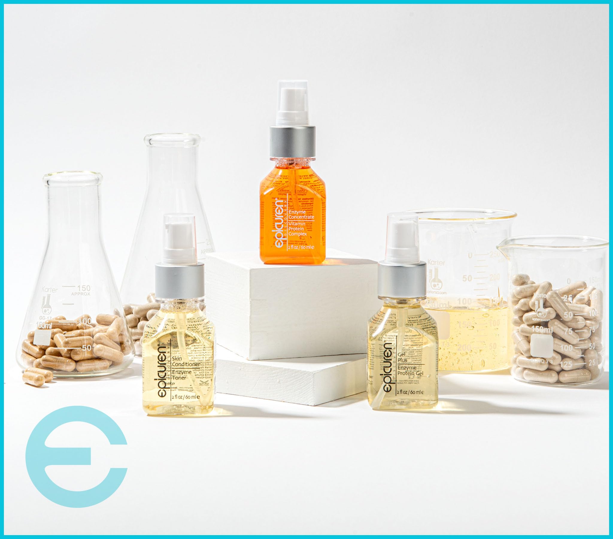 Epicuren Discovery Enzyme Concentrate Vitamin Protein Complex - Anti-Aging Skincare for Glowing Skin | Perfect for Daily Hydration & Nighttime Repair