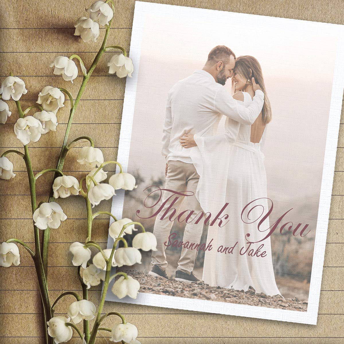 Premium White Linen Cardstock Paper - 4.5x6.25