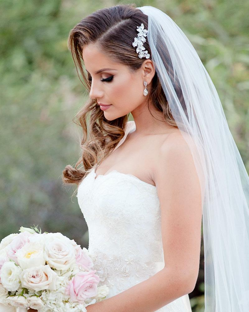 Elegant Bridal Hair Comb with Crystal & Pearl - Perfect for Weddings, Prom, and Special Occasions
