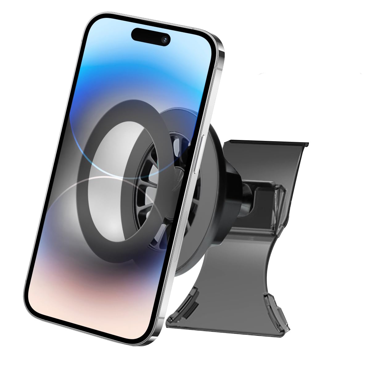 BEHAVE Adjustable Car Phone Mount for Ford Mustang 2015-2023 | Universal Phone Holder Compatible with iPhone & Android Smartphones | Secure Dashboard & Vent Mount for Hands-Free Driving & GPS Navigation