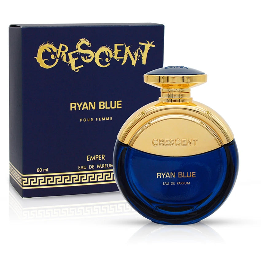 Crescent Ryan Blue 2.7 oz Perfume for Women | Floral Fragrance Eau de Toilette | Perfect for Date Night & Special Occasions
