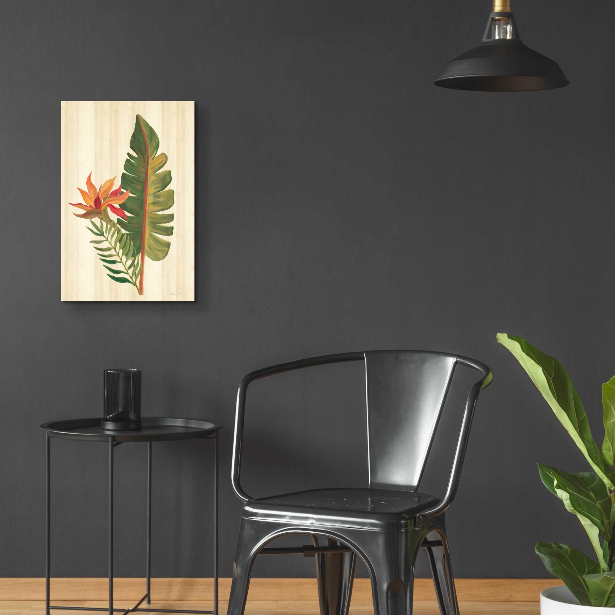 Silvia Vassileva Tropical Garden VI Acrylic Glass Wall Art - 16x24 Inches Modern Home Decor, Perfect for Living Room, Bedroom & Office