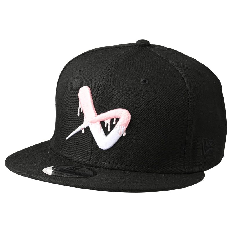 Bauer New Era 9Fifty Snapback Drip Cap - Black Baseball Hat for Men & Women | Perfect for Sports, Streetwear & Casual Outfits