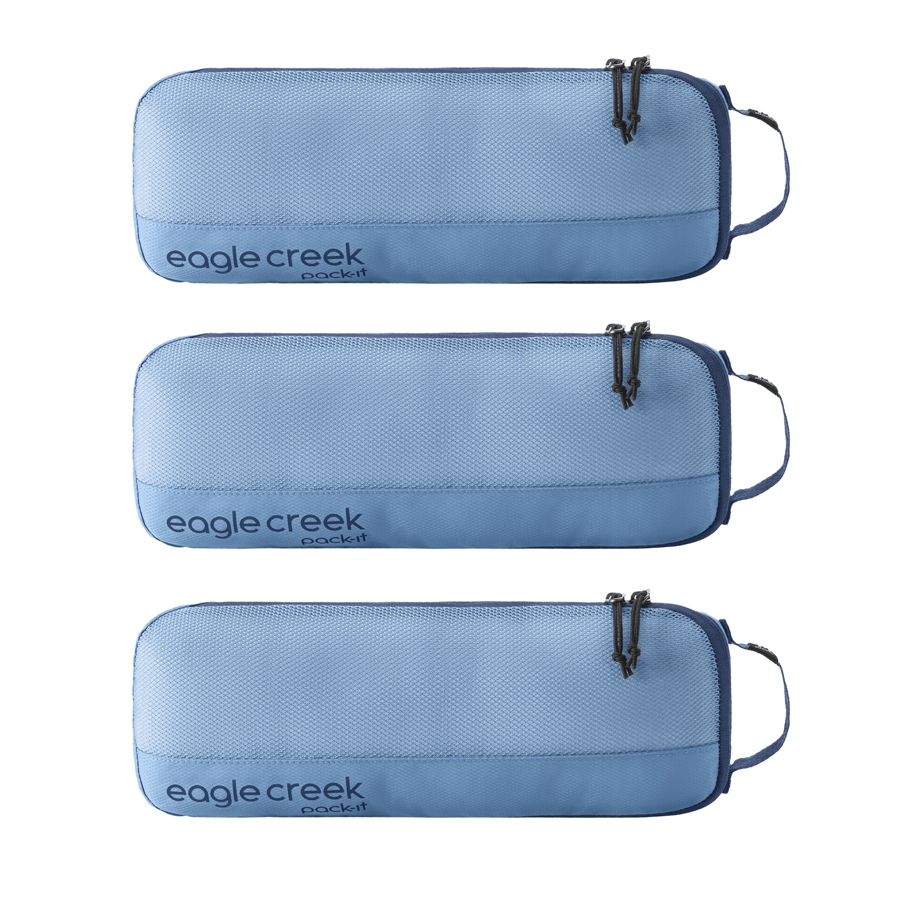 Eagle Creek Pack It Reveal Slim Cube Set - Medium Size Travel Organizers for Clothes & Accessories | Perfect for Suitcase, Backpack & Carry-On Luggage Organization