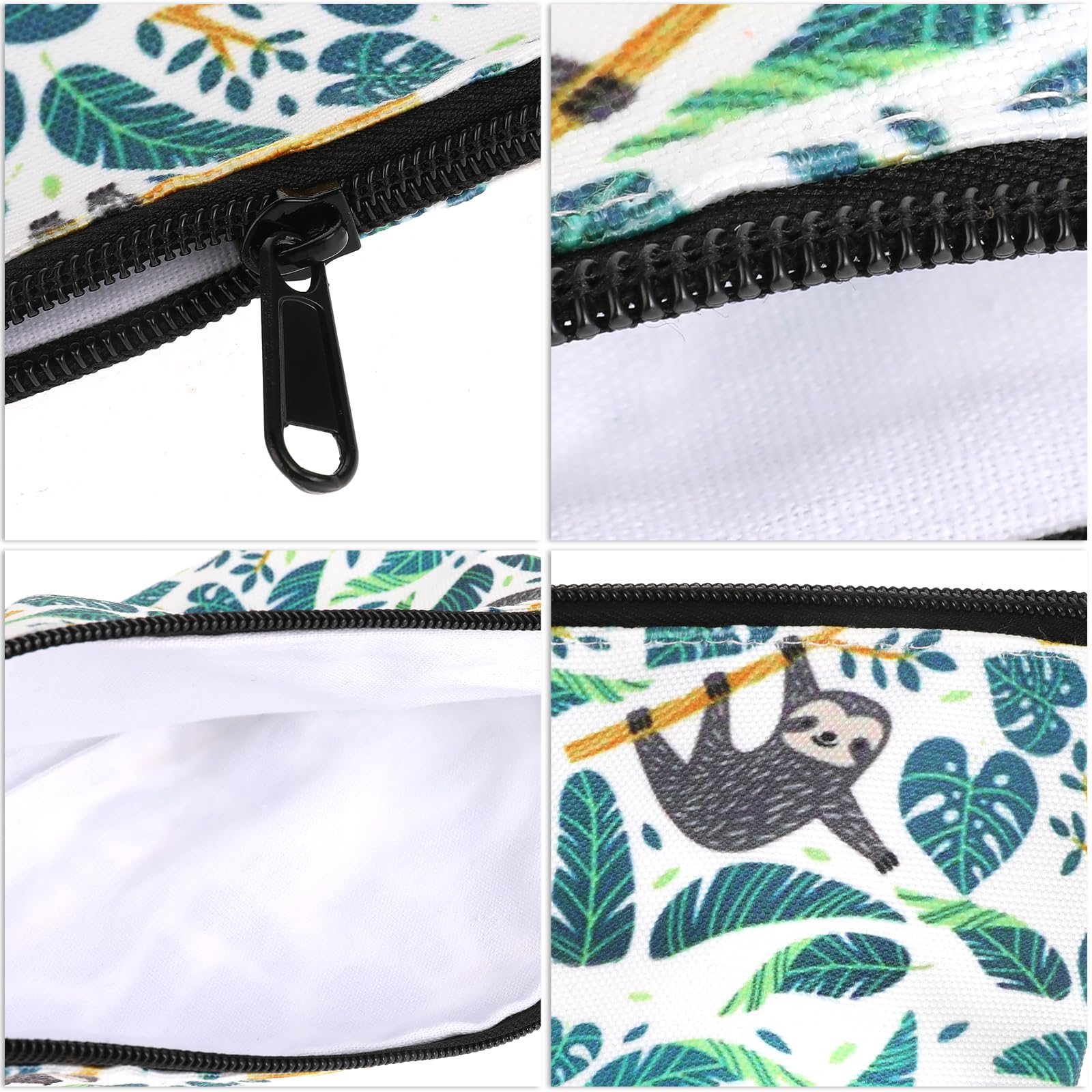 Waterproof Sloth Makeup Bag for Women - Travel Toiletry Organizer & Gift