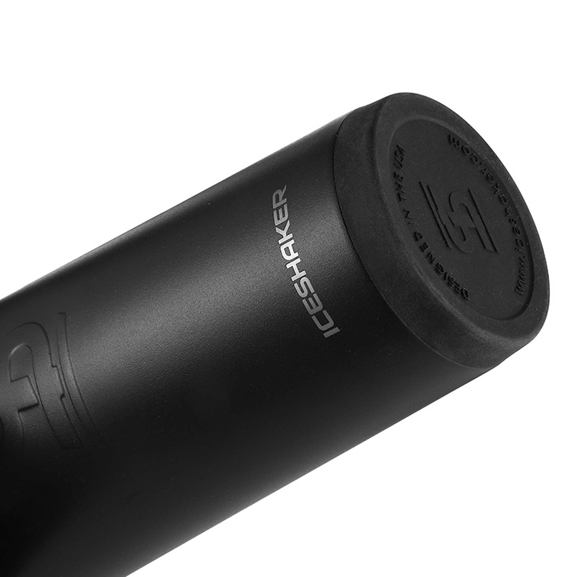 8x8 Custom 26oz Flexible Water Bottle - Black - Perfect for Gym, Hiking & Outdoor Activities