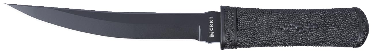 CRKT Hissatsu Fixed Blade Tactical Knife with Sheath - 7.2