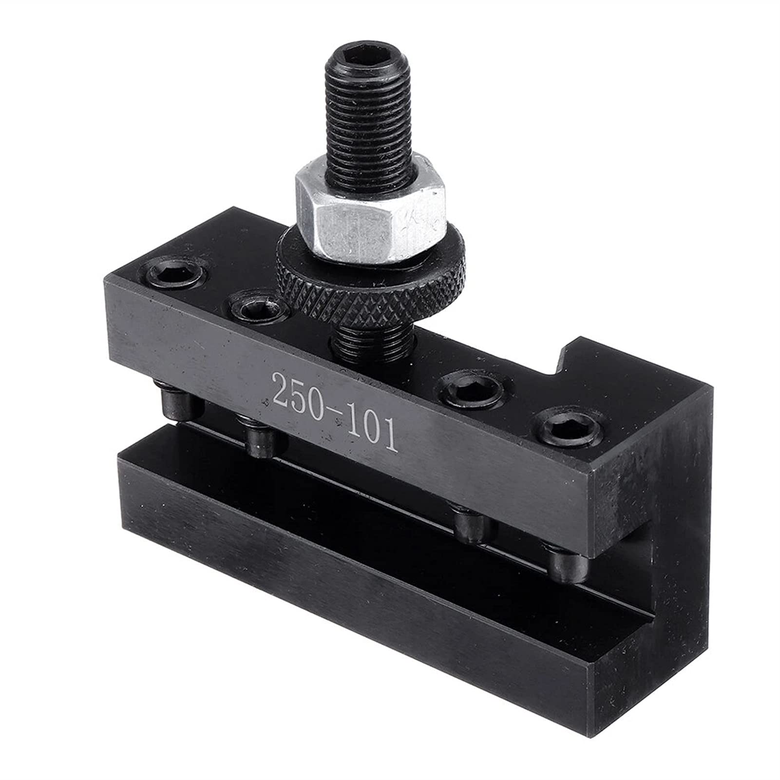 250-101 Lathe Quick Change Tool Post Set - 4pc Turning & Facing Holder Kit for Metalworking | Perfect for DIY Projects & Professional Machining