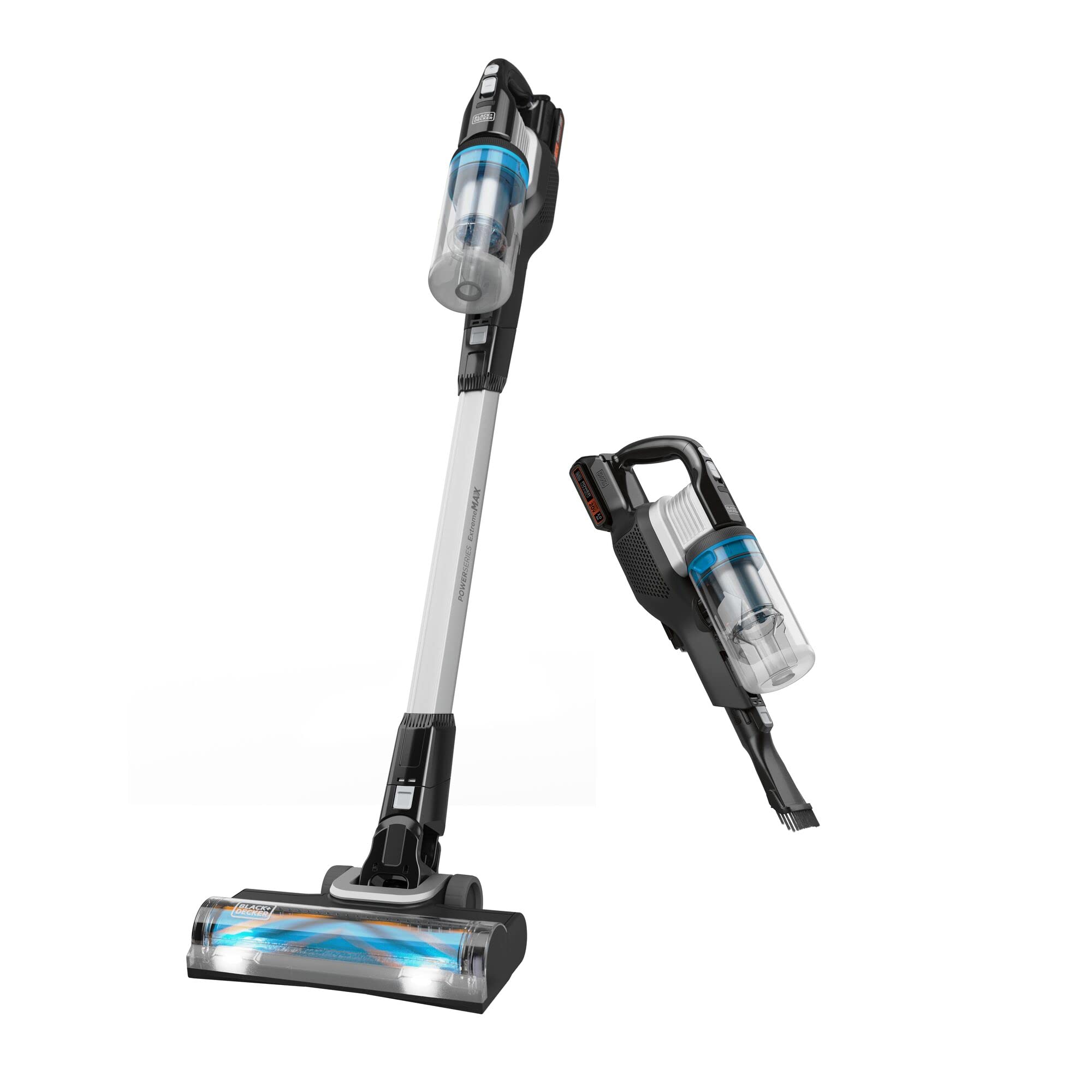 BLACK+DECKER POWERSERIES Extreme MAX Cordless Stick Vacuum Cleaner for Home & Pet Hair - BHFEB520D1 | Powerful Suction for Hard Floors & Carpets | Lightweight & Easy to Maneuver | Ideal for Pet Owners & Allergy Sufferers