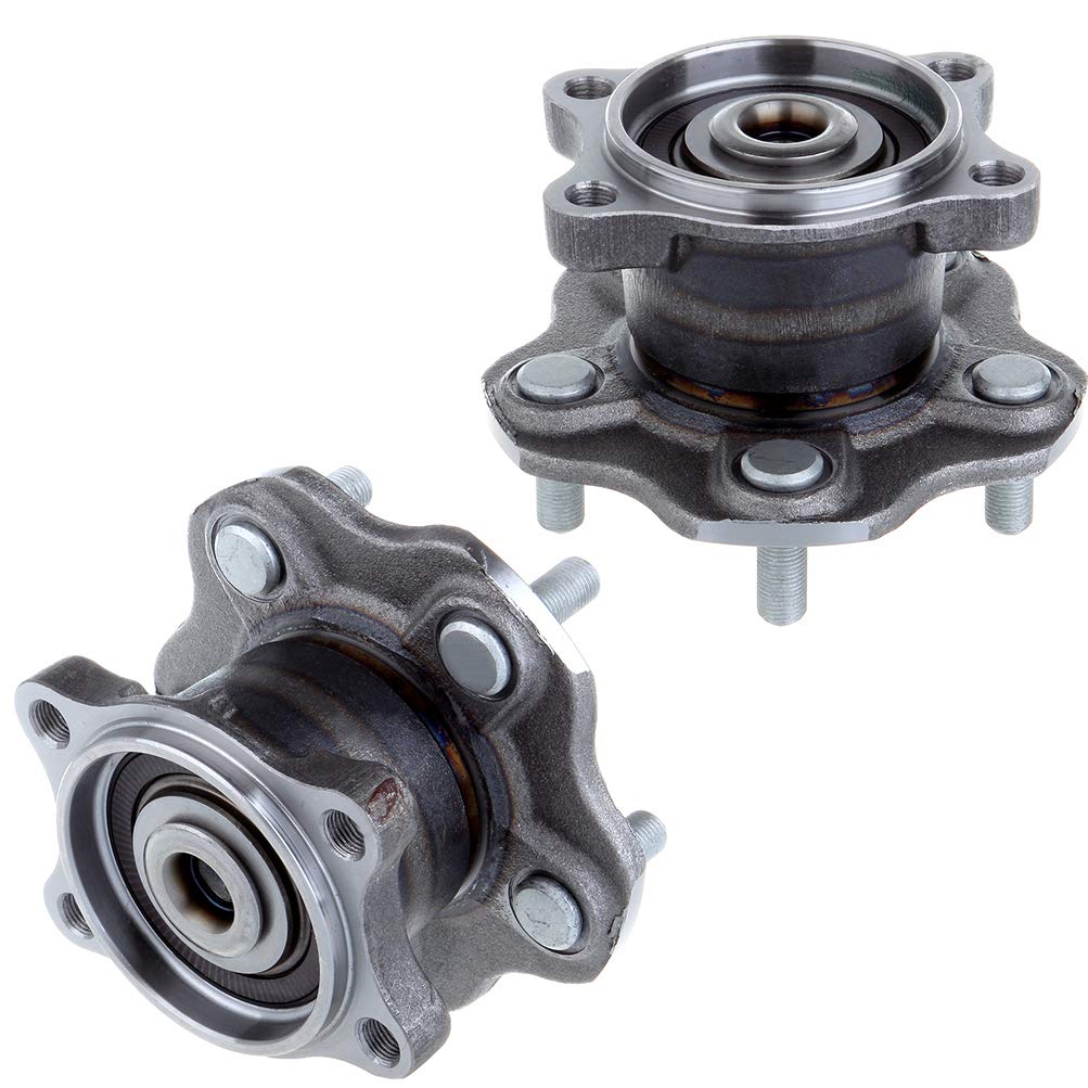 ROADFAR Wheel Bearing and Hub Assembly Kit - Compatible with 2002-2006 Nissan Altima, 2004-2008 Maxima, 2004-2009 Quest Rear Wheel (Part# 512201) | Durable Replacement for Smooth Ride & Vehicle Safety