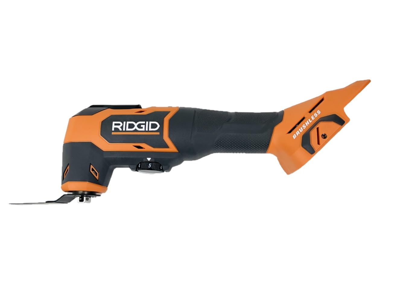 RIDGID 18V Brushless Cordless Oscillating Multi-Tool (Bare Tool) - Perfect for DIY Projects, Woodworking, Flooring & Home Renovations