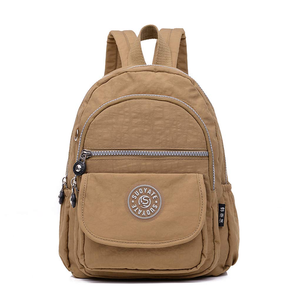 Waterproof Nylon Backpack for College, Travel & Hiking - Laptop Daypack