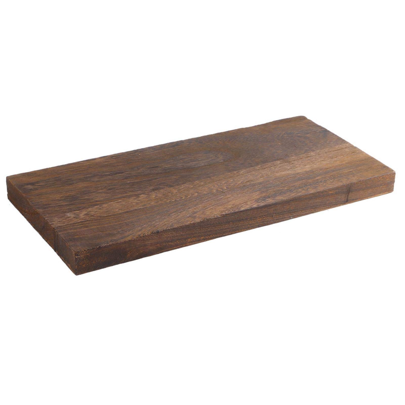 Rustic Brown Floating Shelves for Wall - Farmhouse Decor, Living Room & Bedroom Storage - TV Background, Bookshelf, Photo Frames Display - 30x14x2cm - Perfect for Home Organization & Stylish Decor