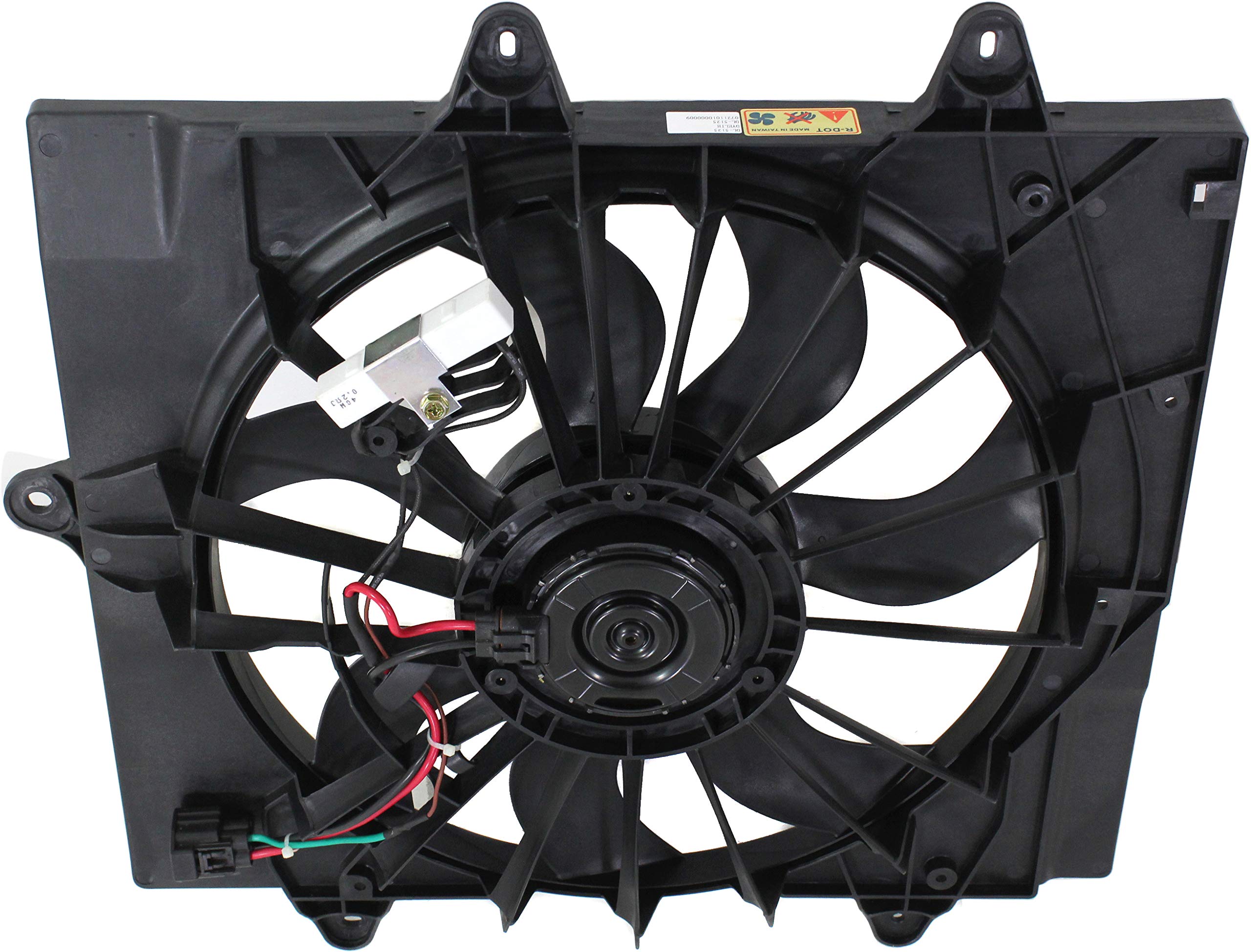Evan Fischer Radiator Cooling Fan for 2004-2005 Chrysler PT Cruiser - Replacement Part CH3115144 - Perfect for Engine Overheating Prevention & Summer Driving