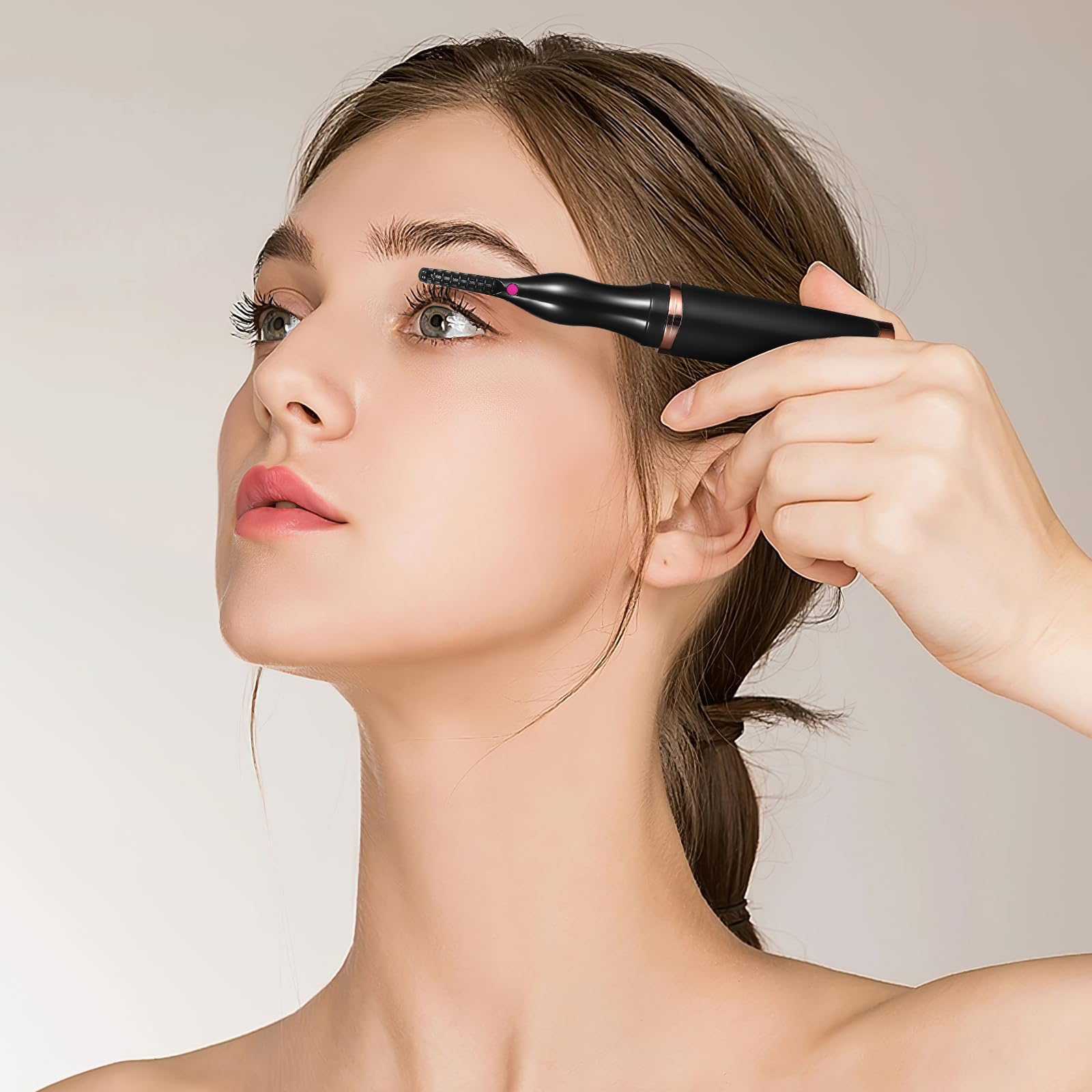 USB Heated Eyelash Curler - Mipcase Electric Lash Curler with Adjustable Temperature for Women | Perfect for Home, Travel & Professional Makeup Application