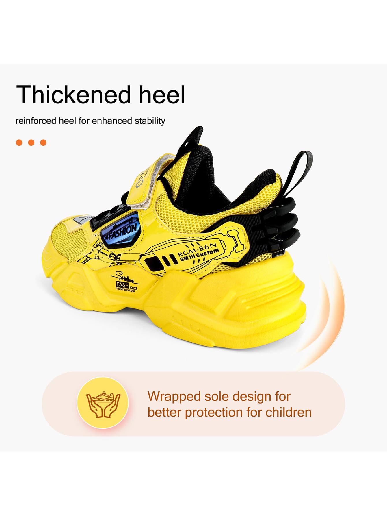 **Boys' Breathable Mesh Sports Shoes - Lightweight Basketball & Running Sneakers for Kids - Trendy Casual Shoes for School, Play & Outdoor Activities**