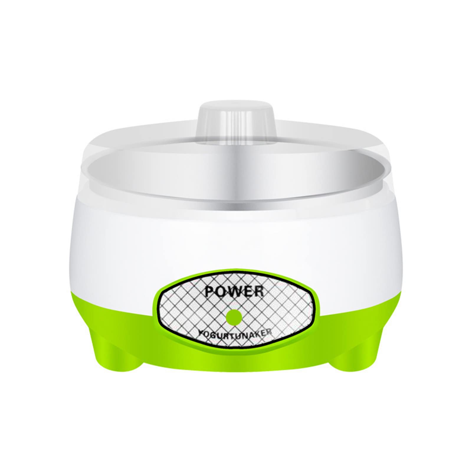 Electric Stainless Steel Yogurt Maker Machine - Portable Greek Yogurt, Cheese & Natto Maker for Home Use | Perfect for Healthy Snacks, Breakfast & DIY Fermented Foods