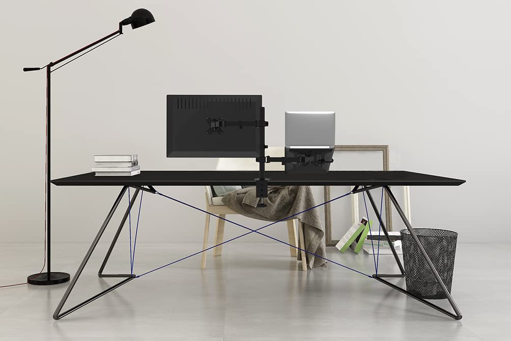 Newstar FPMA-D550 Full Motion Monitor Arm - Adjustable Desk Mount for 10-27