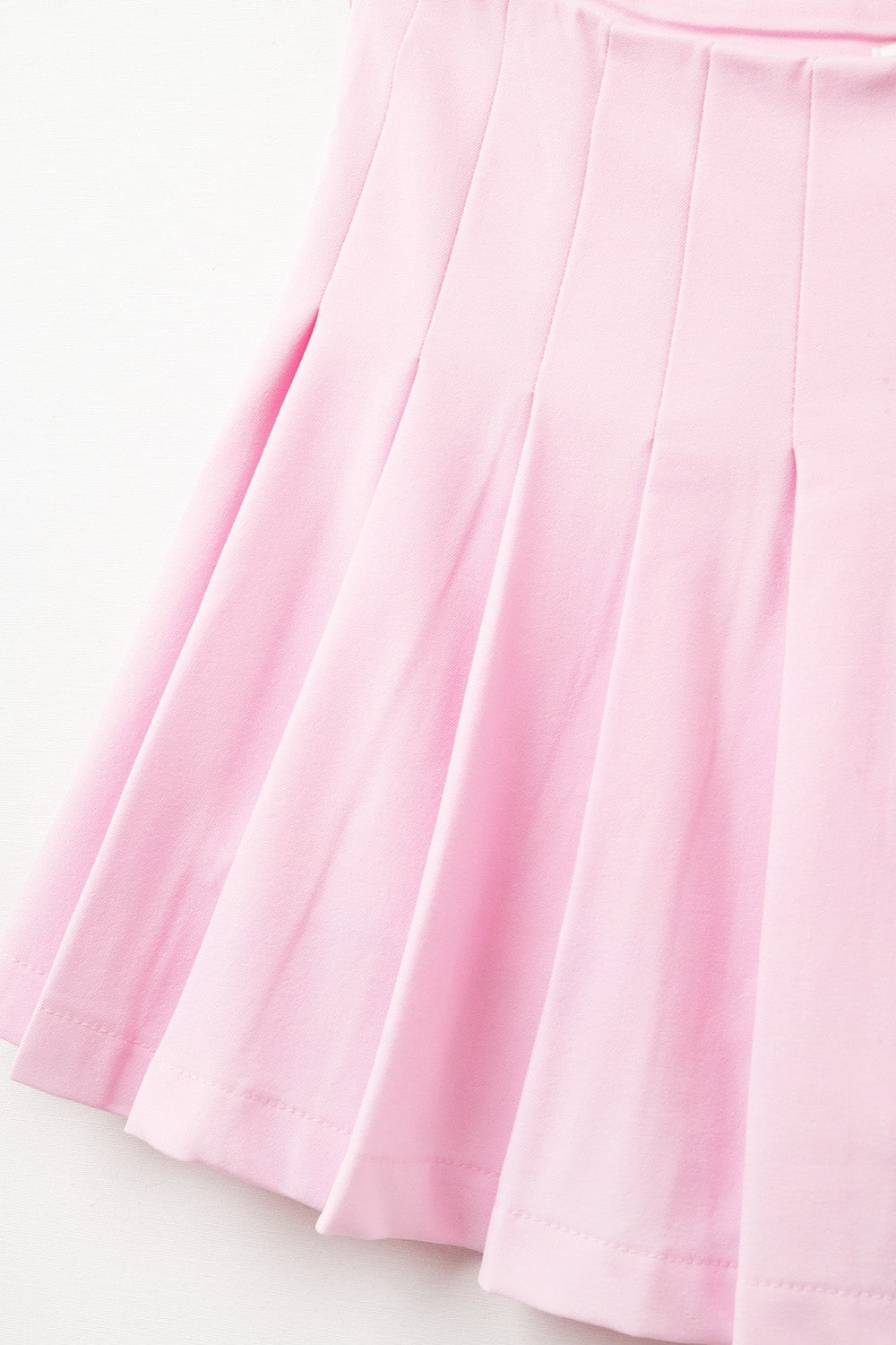 Pink Mini Pleated Skirt for Women - Trendy A-Line Skirt for Casual Wear, Parties & Dates
