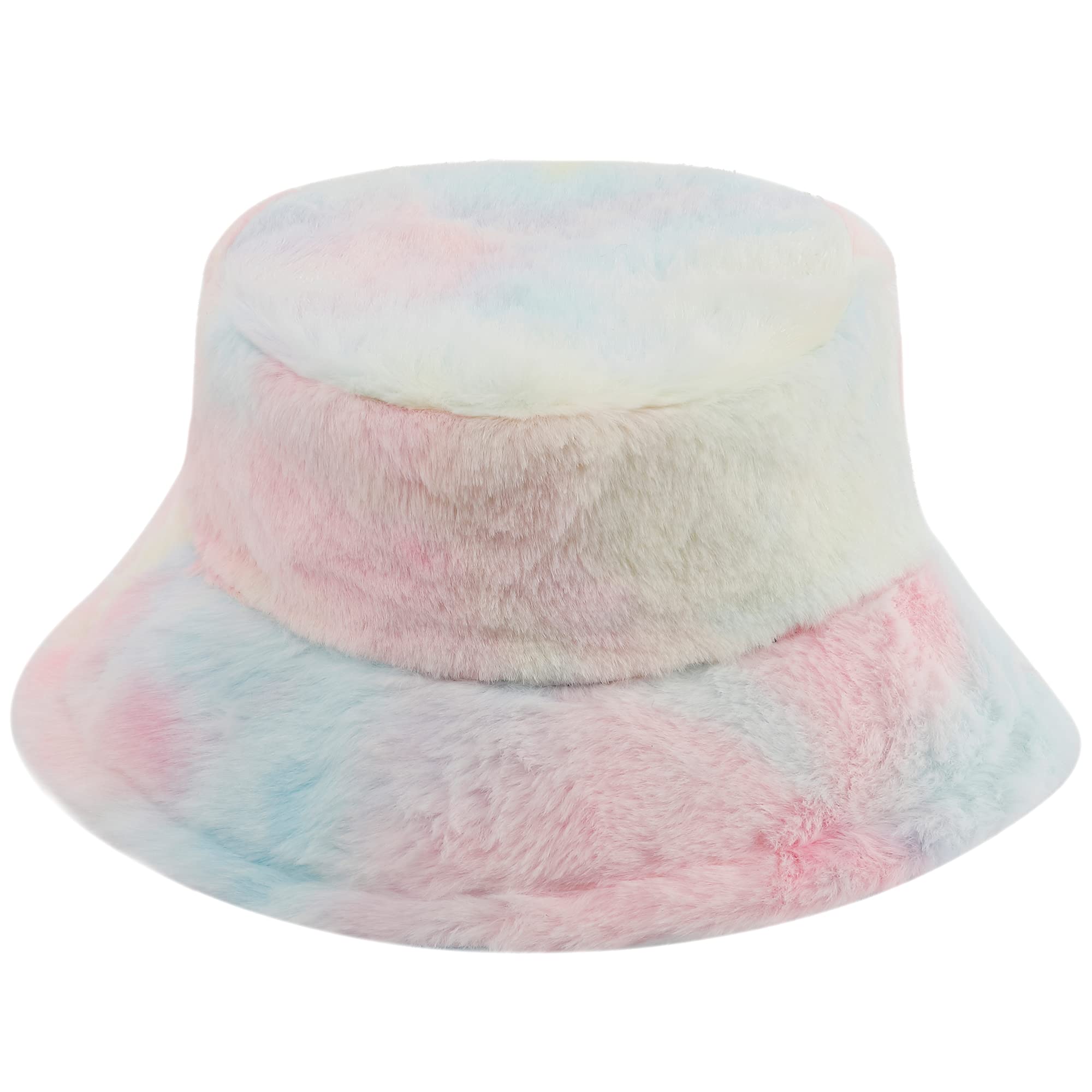 Cozy Winter Furry Bucket Hat for Women & Men - Warm Fluffy Fuzzy Beanie with Ear Protection - Perfect for Snowboarding, Skiing, Hiking & Cold Weather Outdoor Activities
