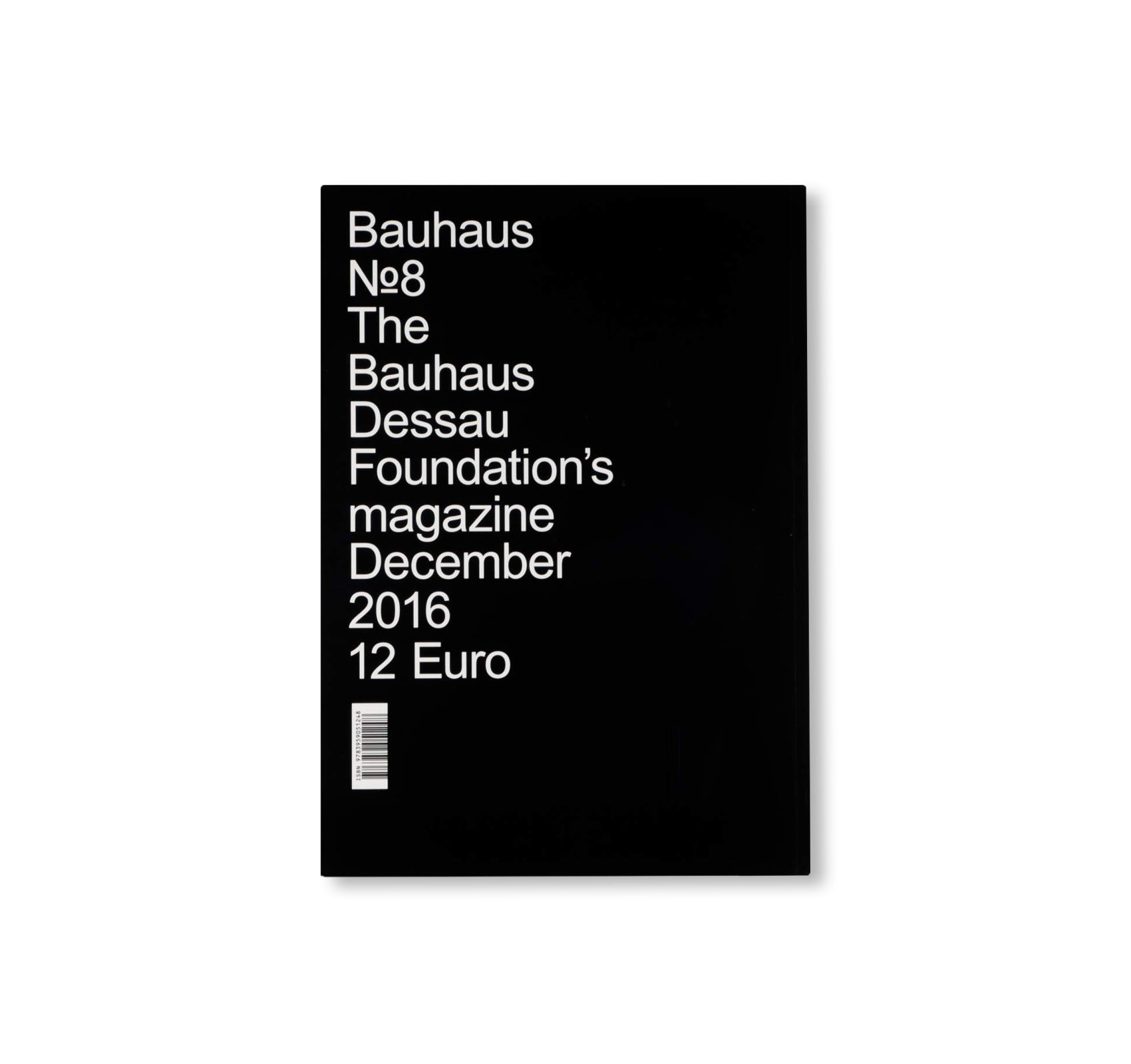 BAUHAUS 8 Magazine by Bauhaus Dessau Foundation - Modern Design & Architecture Publication for Collectors & Enthusiasts | Perfect for Home Decor, Office Inspiration & Art Studies