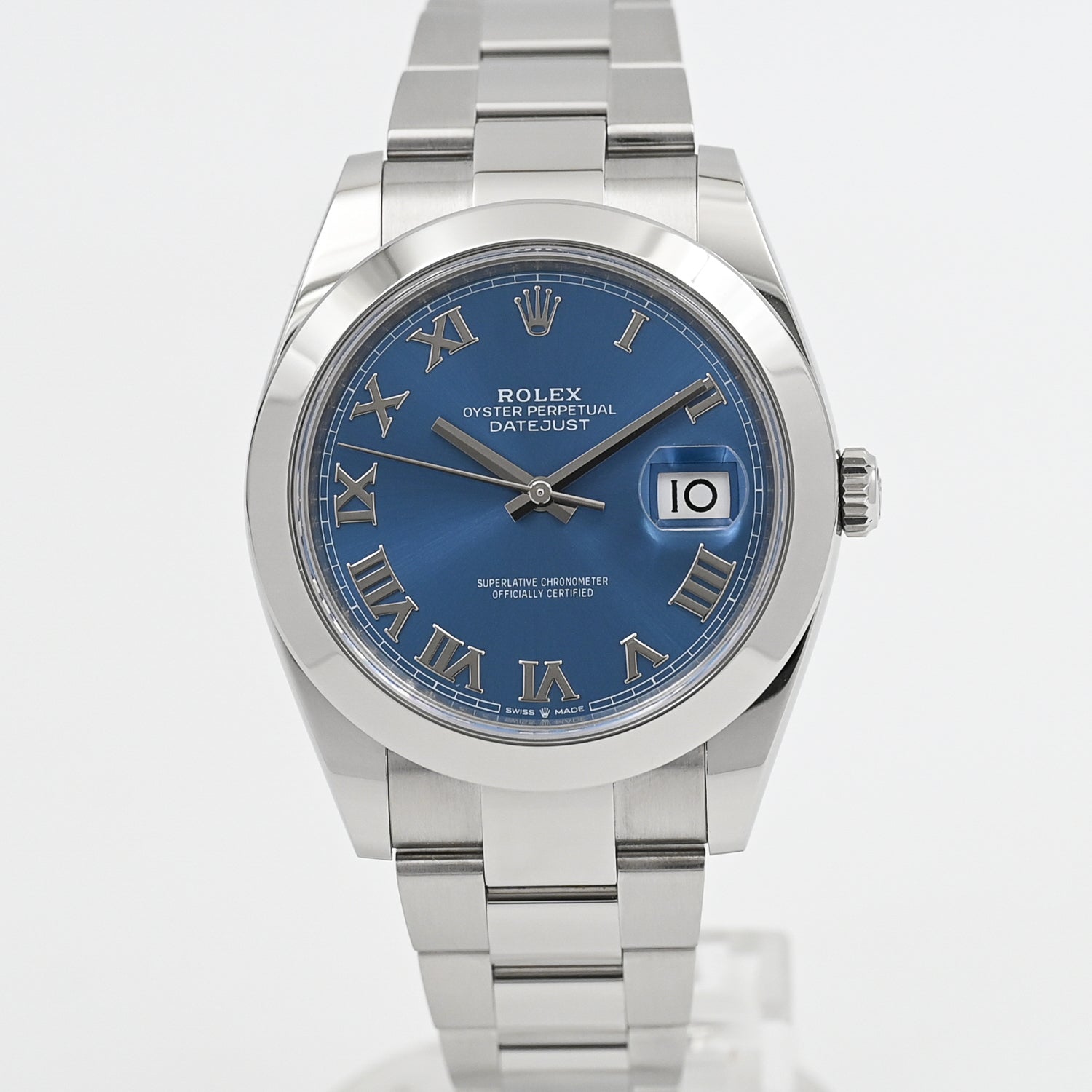 Rolex Datejust 41 Men's Watch - 2024 New Model - Luxury Automatic Stainless Steel Watch with Date Display - Perfect for Business, Formal Events & Gift Giving