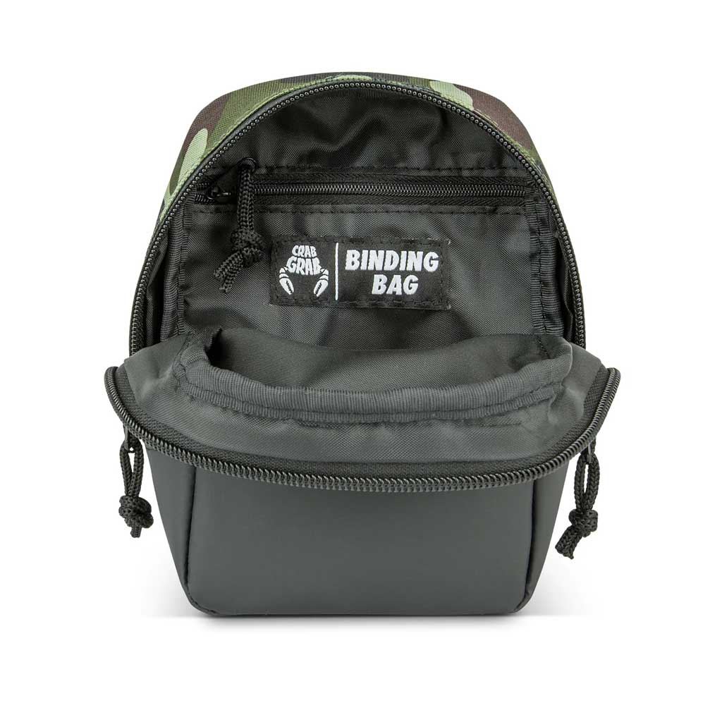 Crab Grab Snowboard Binding Bag - Camouflage Design for Secure Transport | Perfect for Snowboarding Trips & Gear Storage