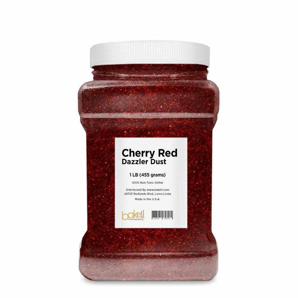 Premium Cherry Red Craft Glitter - Dazzler Dust® for DIY Projects, Scrapbooking, and Home Decor | Fine Glitter Powder for Art, Cards, and Holiday Crafts
