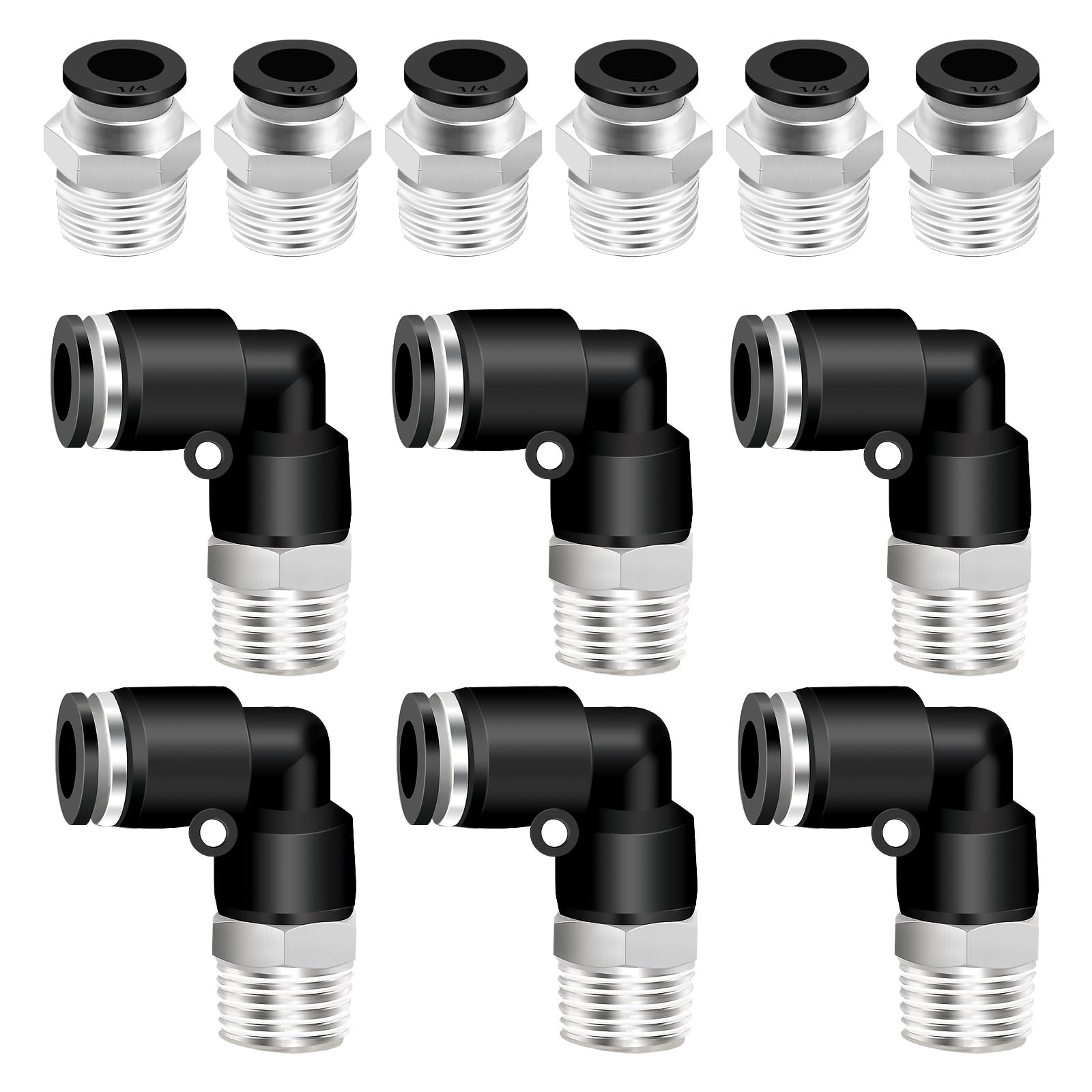 12PCS 1/4