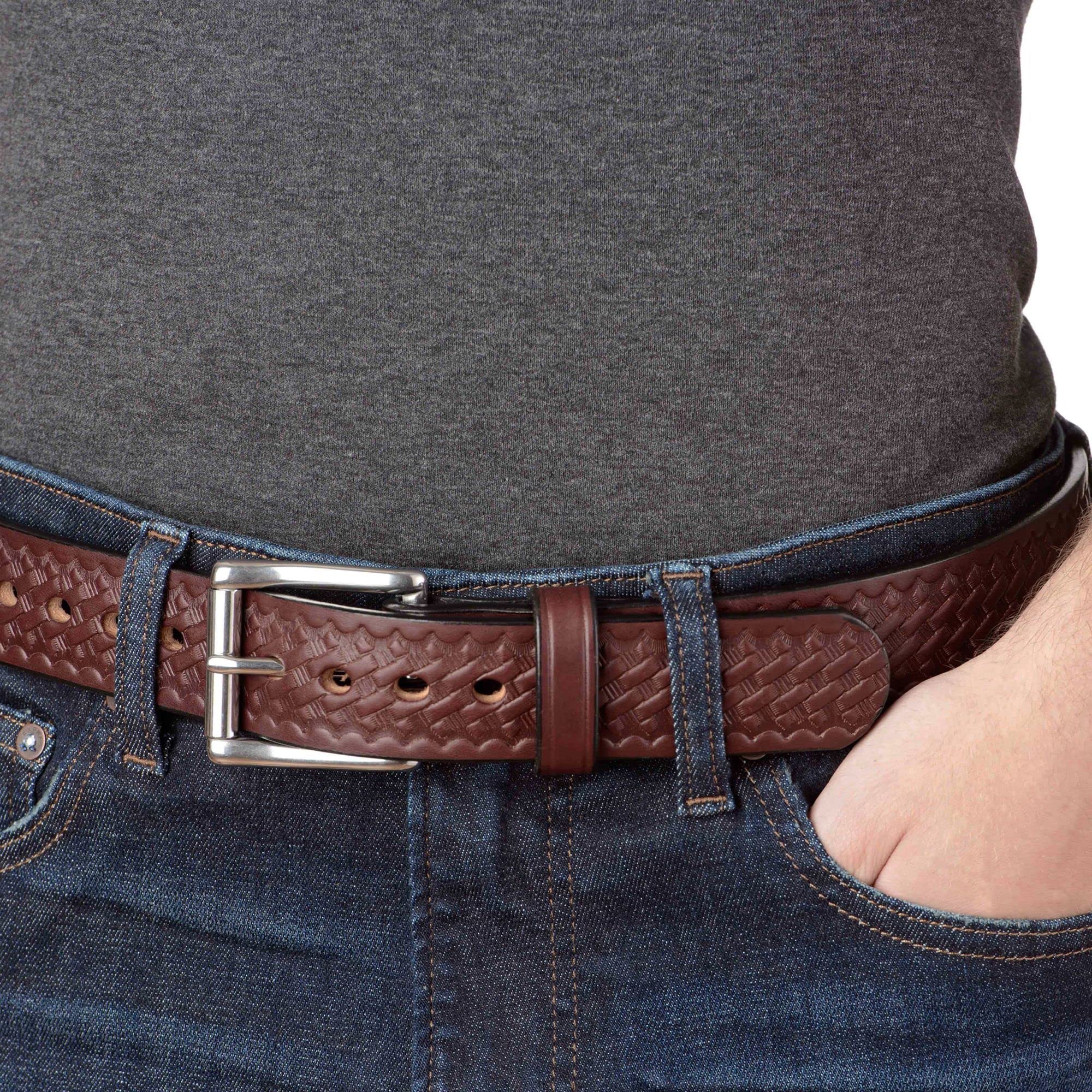 Premium Bullhide Leather Belt for Men - 1.50