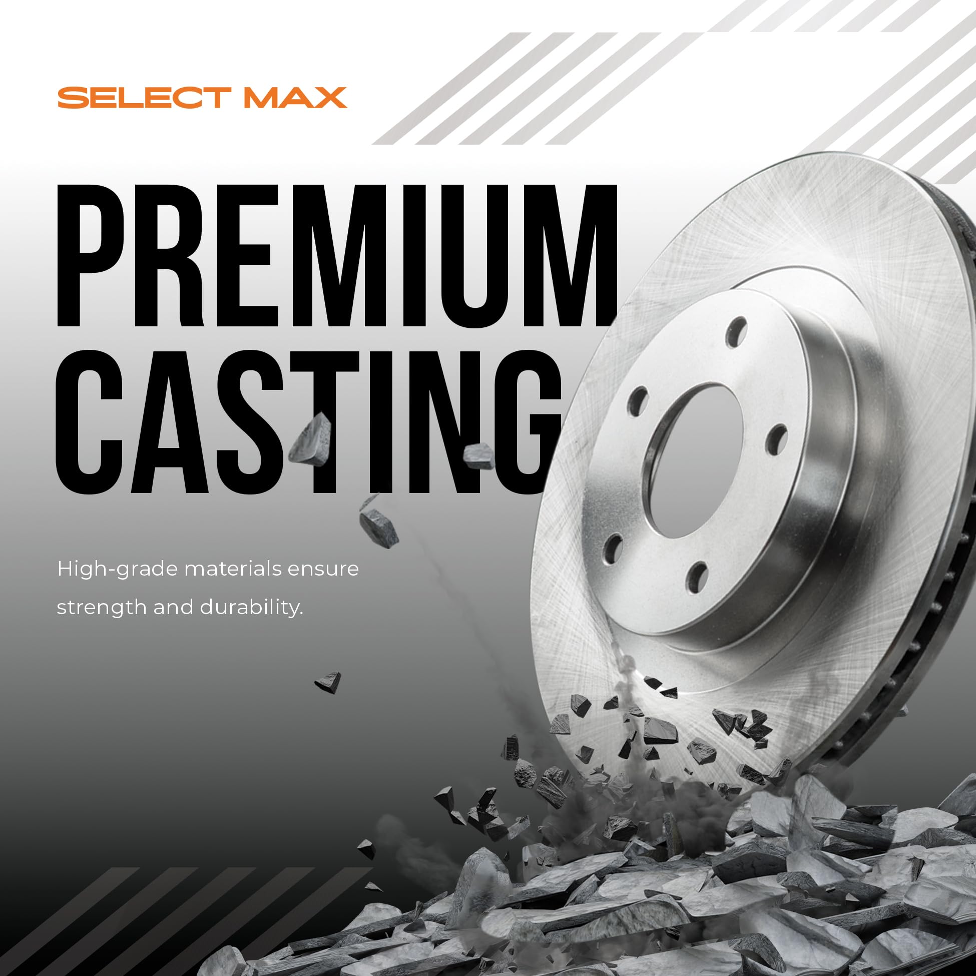 Premium Front & Rear Brake Kit for 2003-2007 Mercedes-Benz C240 C320 C280 C350 - High Performance OE Disc Brake Rotors & Ceramic Pads - Perfect for City Driving & Highway Commuting