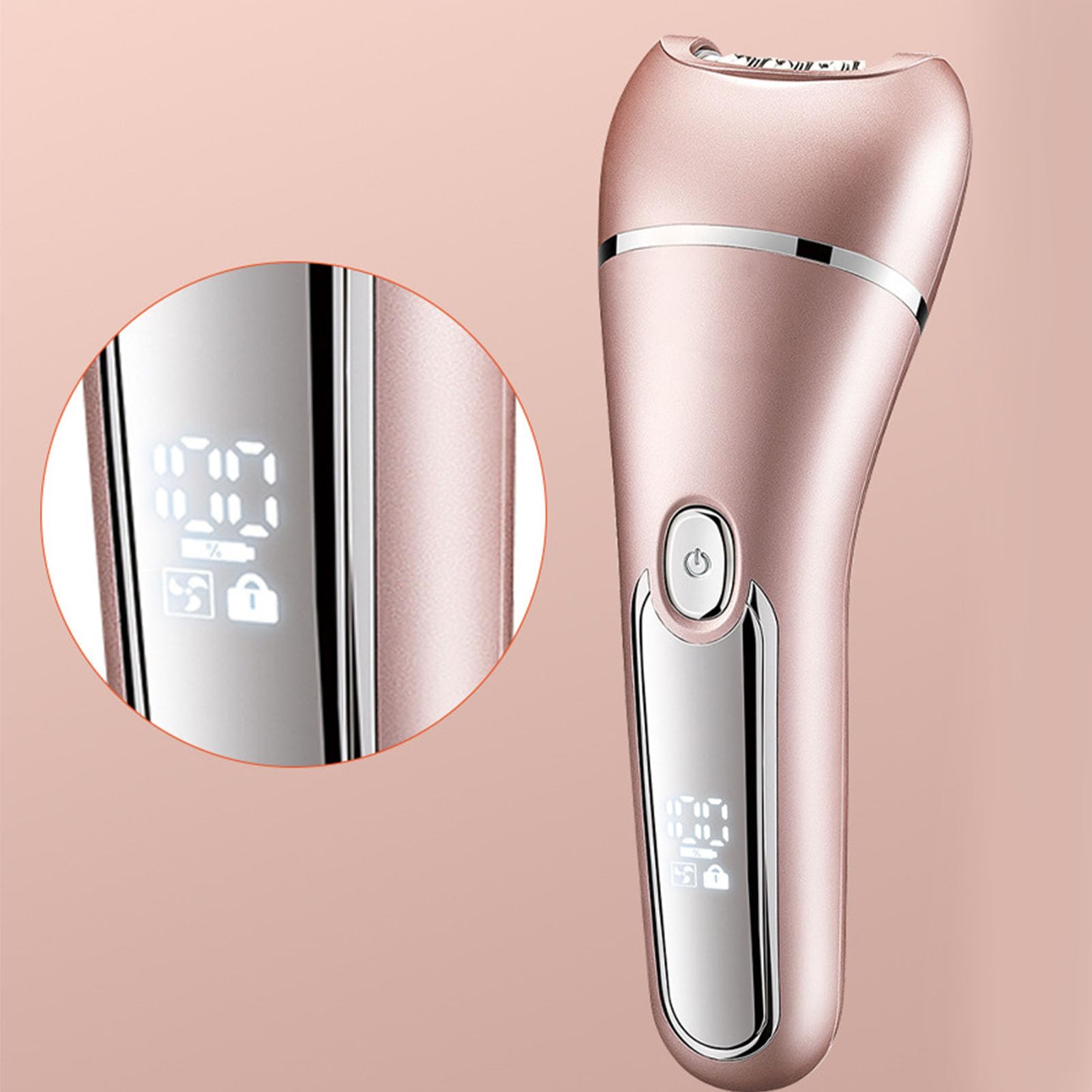 3-in-1 Electric Bikini Trimmer for Women - Painless Hair Removal with 3 Heads for Smooth Skin at Home & Travel