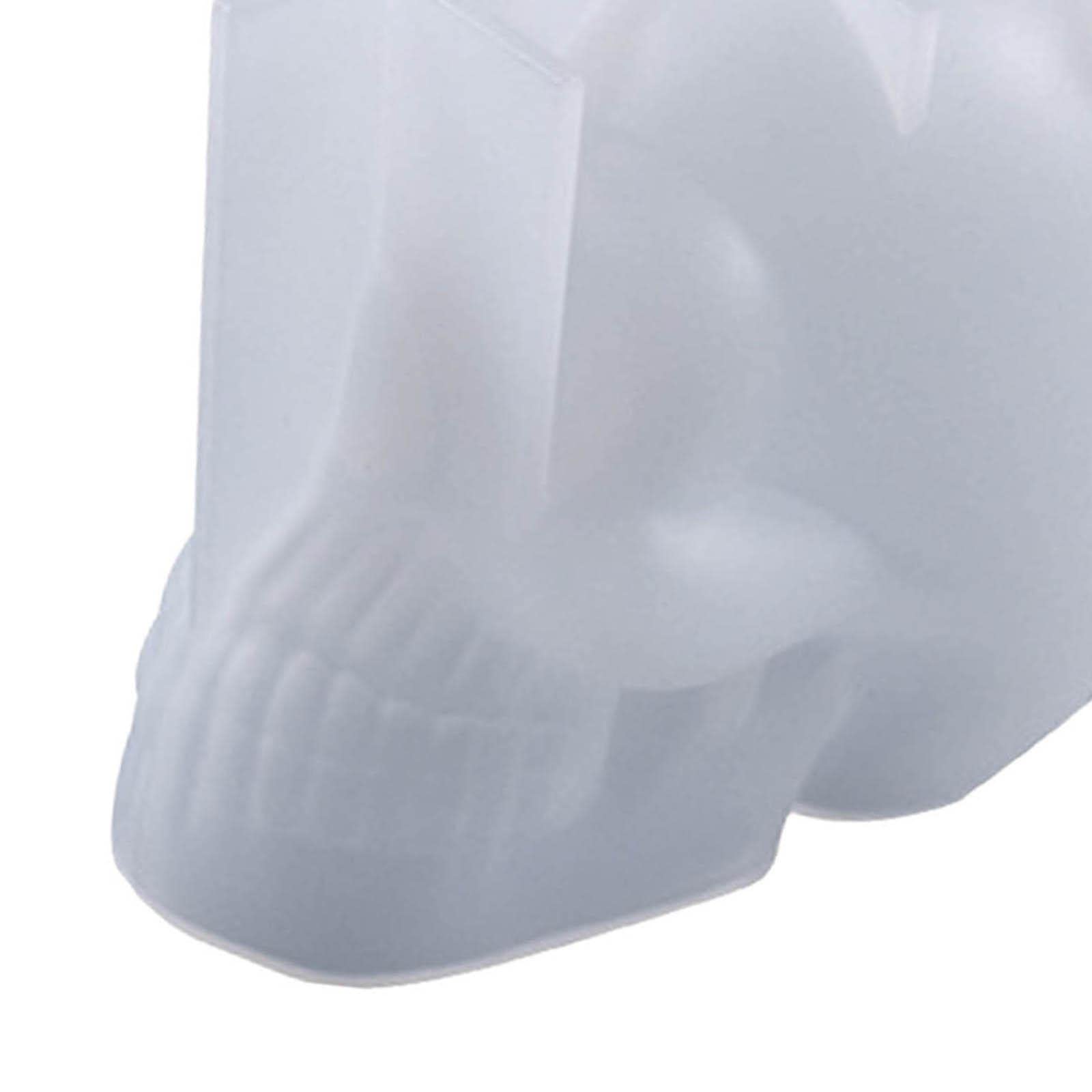 3D Skull Candle Mold for DIY Crafts & Jewelry Making - Halloween Party Decor