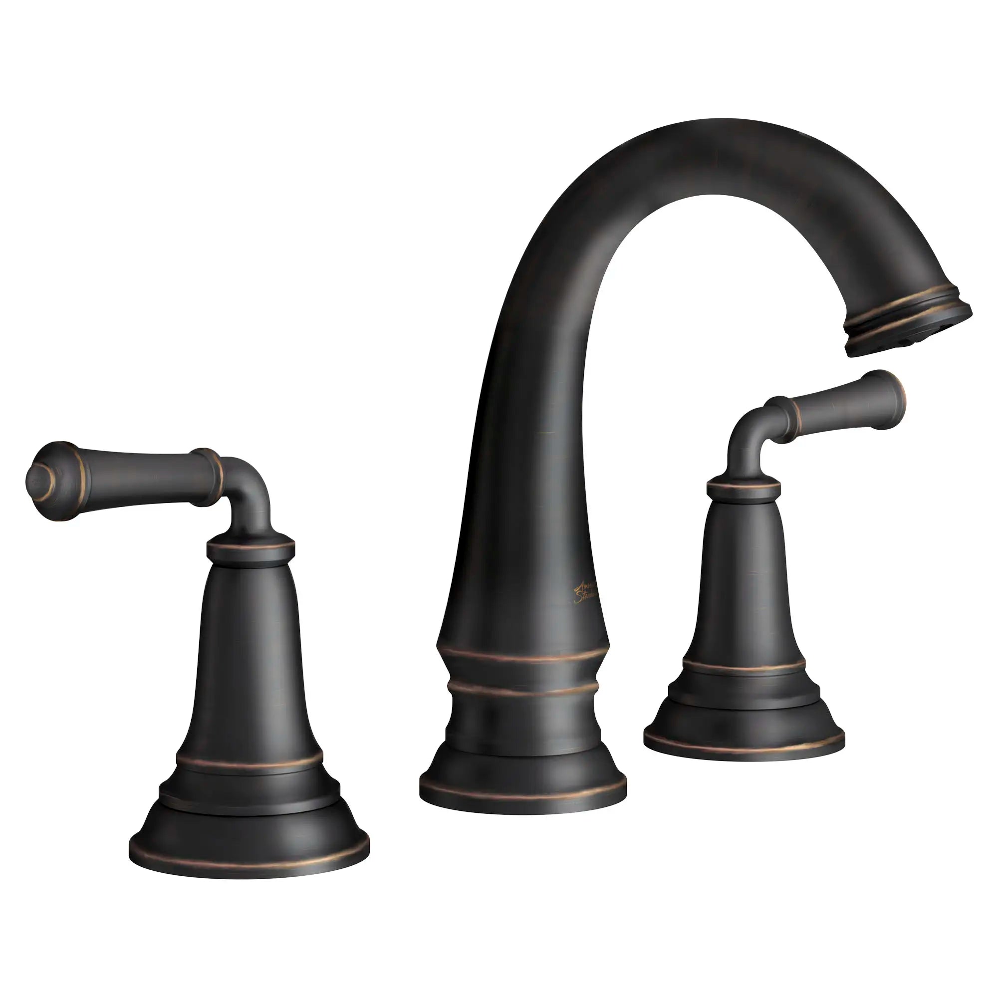 Delancey® 8 Inch Widespread 2 Handle Bathroom Faucet - 1.2 GPM/4.5 LPM Water-Saving Design with Lever Handles - Perfect for Vanities, Powder Rooms & Guest Bathrooms