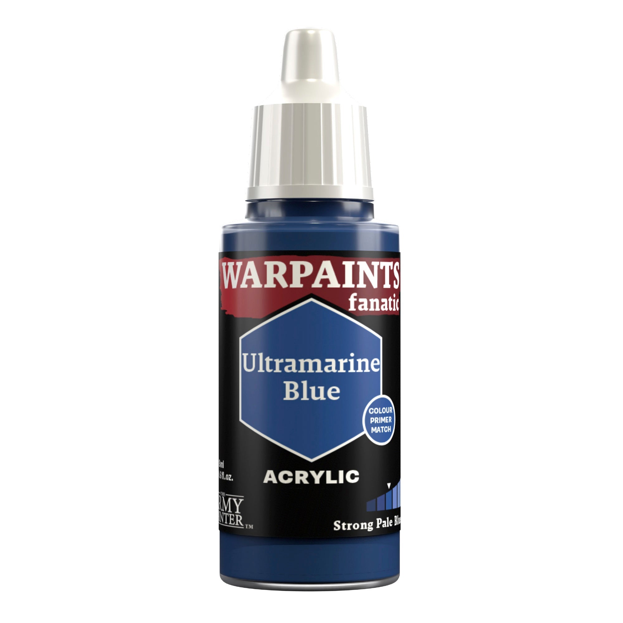 Ultramarine Blue Acrylic Paint for Artists - Premium Quality Warpaints Fanatic Series - Perfect for Canvas, Miniatures & DIY Crafts
