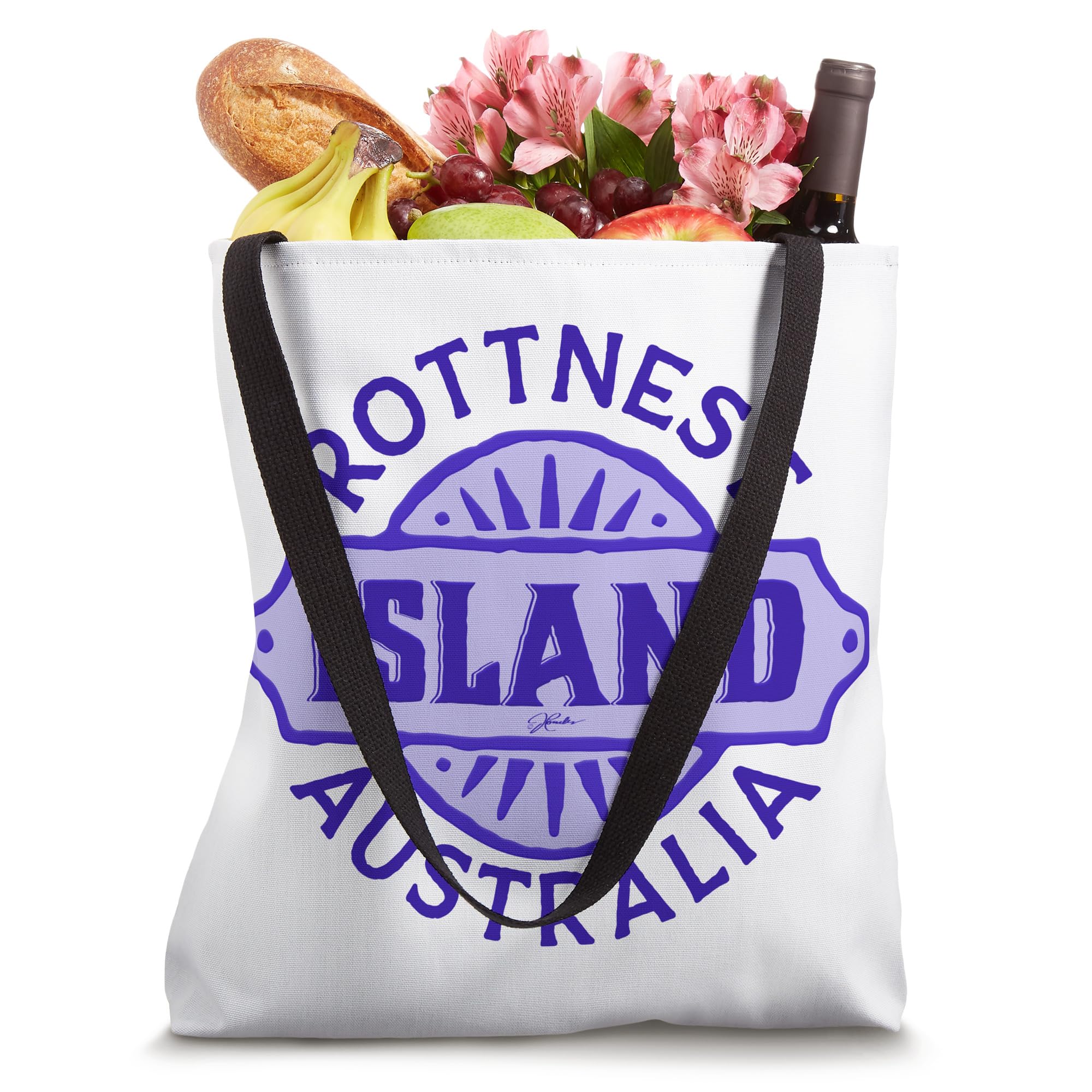 JCombs: Stylish Rottnest Island Western Australia Tote Bag - Perfect for Beach Trips, Shopping & Travel Accessories