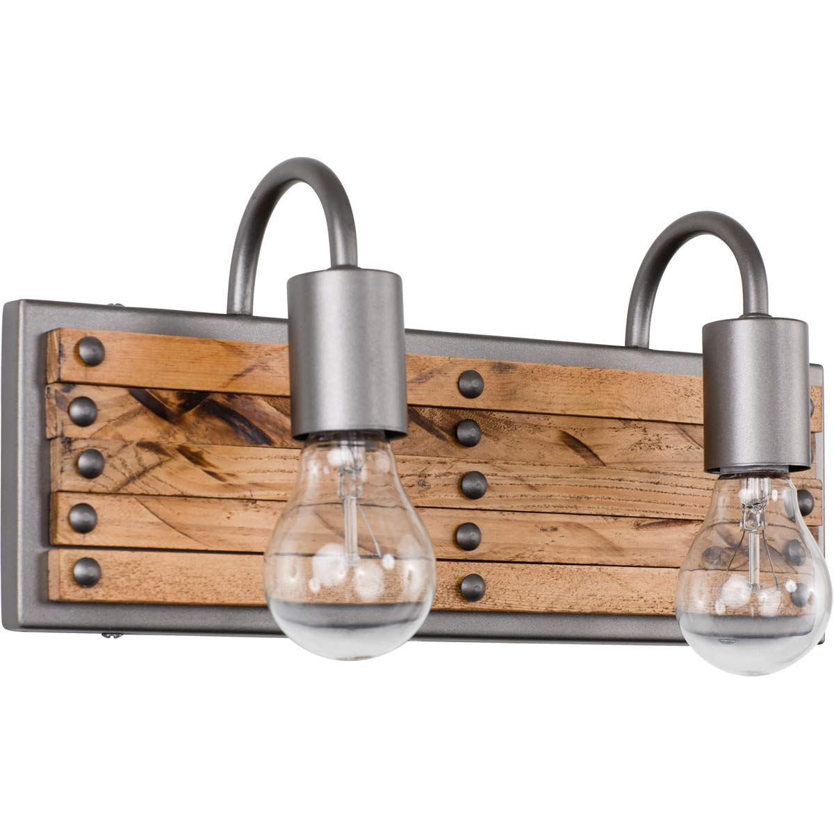 Ella Jane Bath/Vanity Light Fixture in New Bronze Finish - Perfect for Bathroom, Powder Room, and Vanity Lighting
