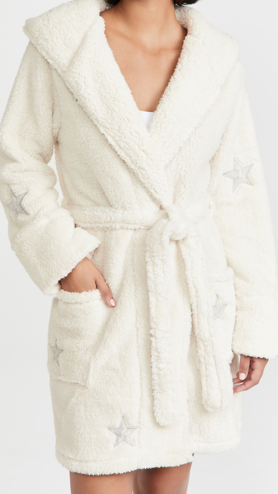 PJ Salvage Women's Cozy Loungewear Robe - Soft Bathrobe for Spa, Relaxation & Home Comfort