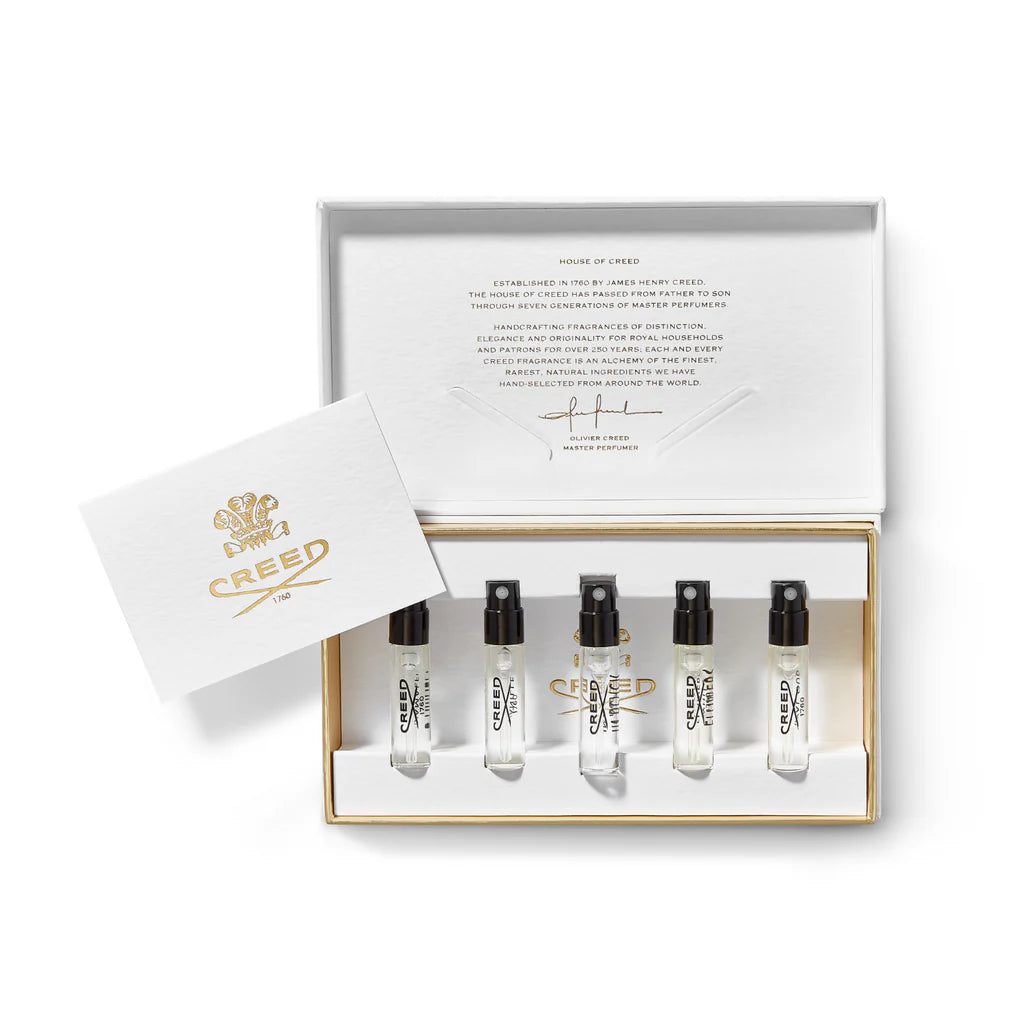5-Piece Mini Perfume Sampler Set - 5X1.7ml Travel-Size Fragrance Vials for Women & Men - Perfect for Try Before You Buy, Gifts, or On-the-Go Scent Testing