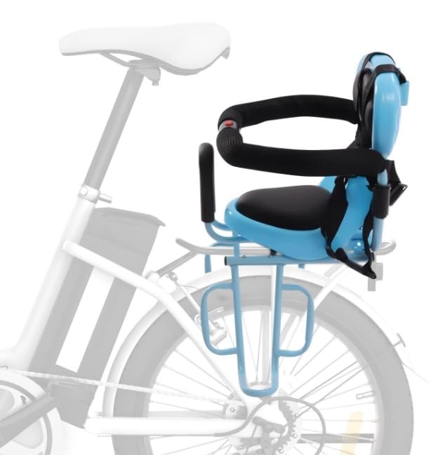 Rear Mount Baby Bike Seat for Kids 6 Months to 6 Years - Safe & Comfortable Toddler Child Seat for Adult Bicycles - Perfect for Family Rides, Commuting & Outdoor Adventures