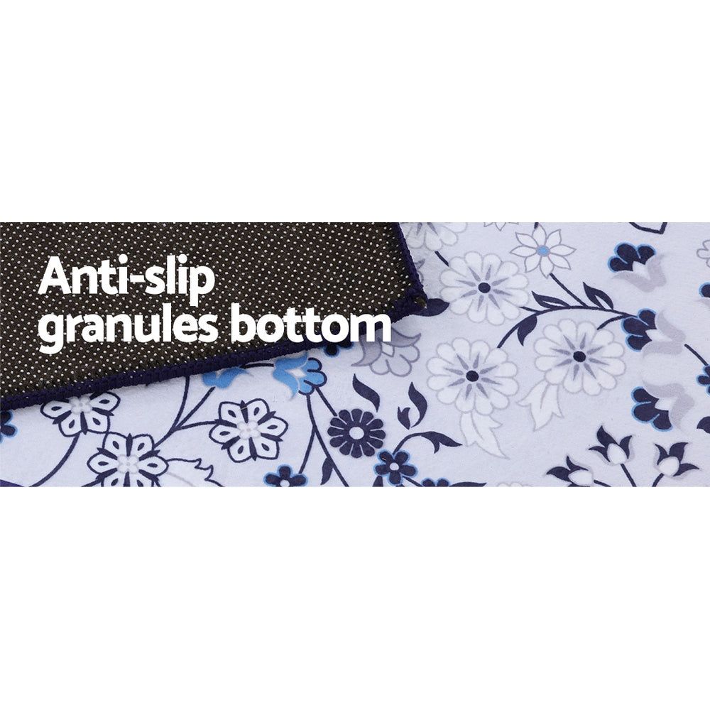 200x290cm Modern Soft Blue Area Rug - Plush Floor Carpet for Living Room, Bedroom & Home Decor - Non-Slip Comfortable Large Rug for Cozy Spaces