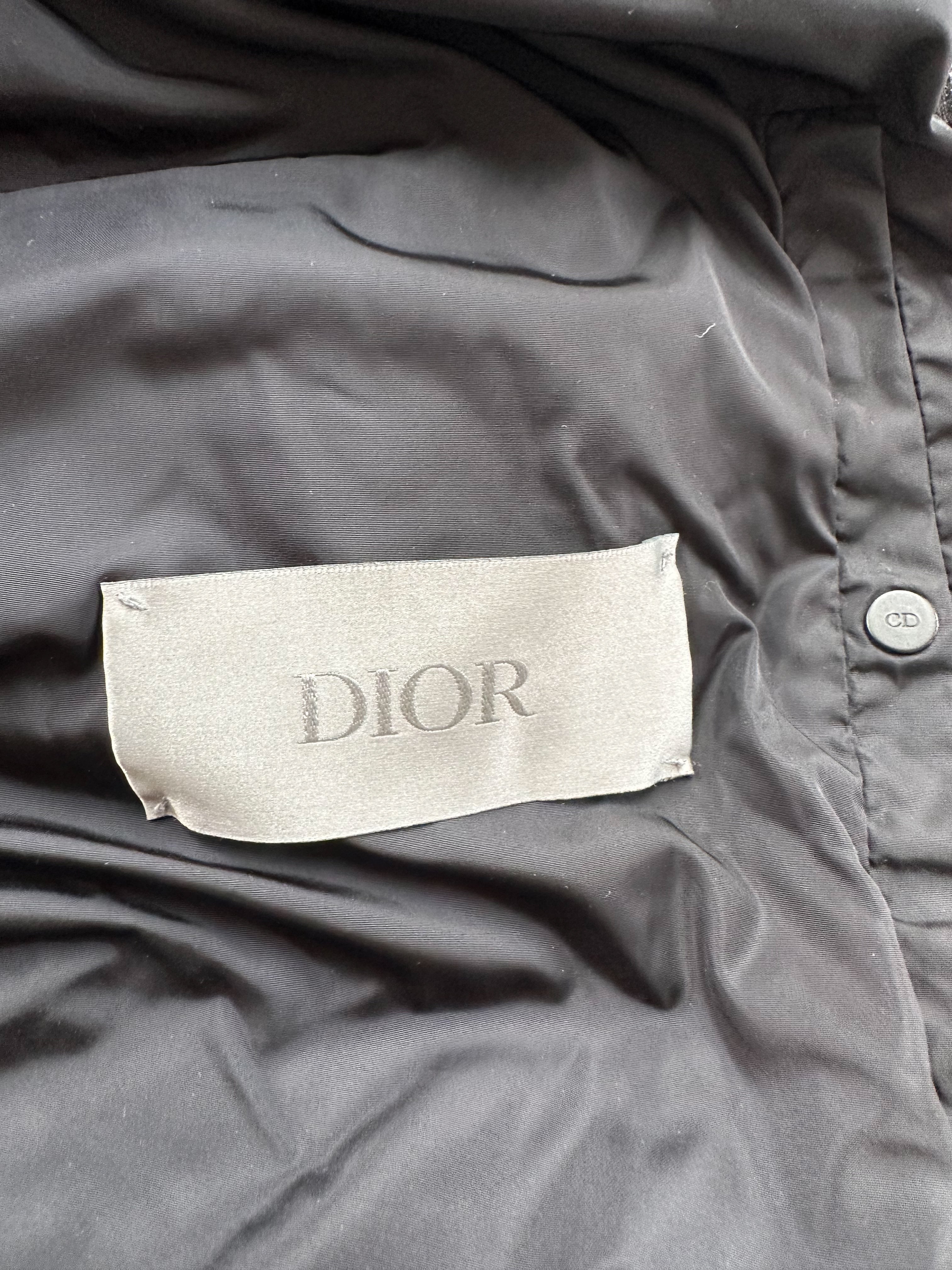 Dior Black Oblique Knit Puffer Jacket - Women's Luxury Winter Coat for Fashion & Outdoor Activities