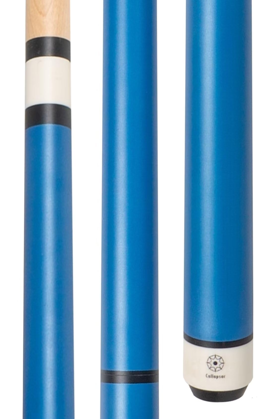 Collapsar Heavy Hitter Jump Break Cue - 25oz 3-Piece Pool Cue with 14mm Phenolic Tip - Professional Billiard Stick for Power Breaks & Jump Shots in Tournaments