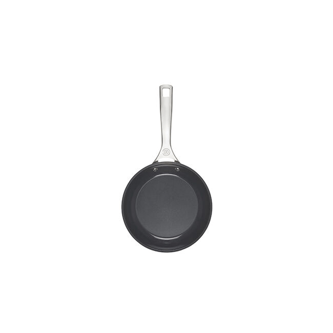 Le Creuset Essential Ceramic Non-Stick Fry Pan - 10 Inch Skillet for Sauteing, Frying & Baking - Oven & Stovetop Safe - Perfect for Eggs, Pancakes & Stir-Fry