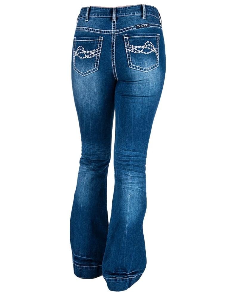 Cowgirl Tuff Western Jeans for Women - Stylish & Durable Denim Pants for Riding, Rodeo & Everyday Wear